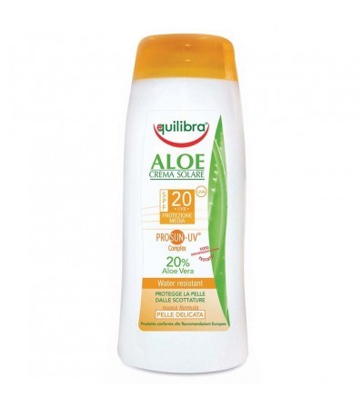 Слънцезащитен крем Equilibra Aloe SPF20 200ML