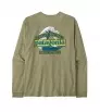 Блуза Patagonia Long Sleeved Great Waves Responsibili-Tee M's